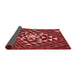 Thickness of Patterned Red Rug, pat1421rd