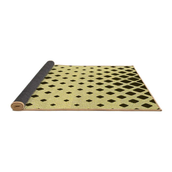 Thickness of Patterned Oak Brown Rug, pat1422yw