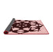 Thickness of Patterned Pink Rug, pat1425rd