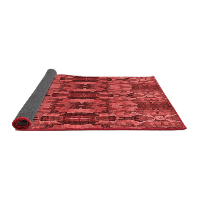 Thickness of Patterned Red Rug, pat1428rd
