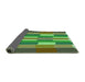 Thickness of Patterned Green Rug, pat1430grn