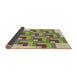 Thickness of Patterned Green Rug, pat1434brn