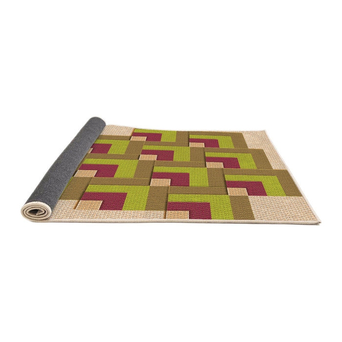 Thickness of Patterned Red Rug, pat1434org