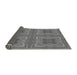 Thickness of Patterned Carbon Gray Rug, pat1437gry