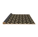 Thickness of Patterned Brown Rug, pat144brn