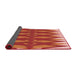 Thickness of Patterned Orange Rug, pat1442rd