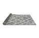 Thickness of Patterned Platinum Silver Gray Rug, pat1443gry