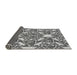 Thickness of Patterned Silver Gray Rug, pat1449gry