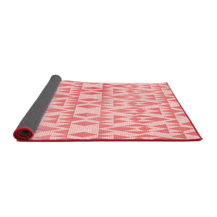 Thickness of Patterned Red Rug, pat1452rd