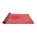 Thickness of Patterned Red Rug, pat1465rd