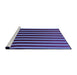 Sideview of Machine Washable Transitional Dark Purple Rug, wshpat1469pur