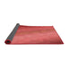 Thickness of Patterned Red Rug, pat147rd