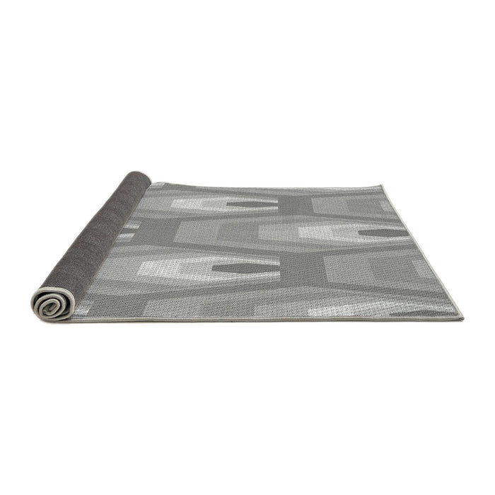 Thickness of Patterned Gray Rug, pat1474gry