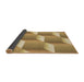 Thickness of Patterned Orange Rug, pat1480brn