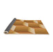 Thickness of Patterned Orange Rug, pat1480org