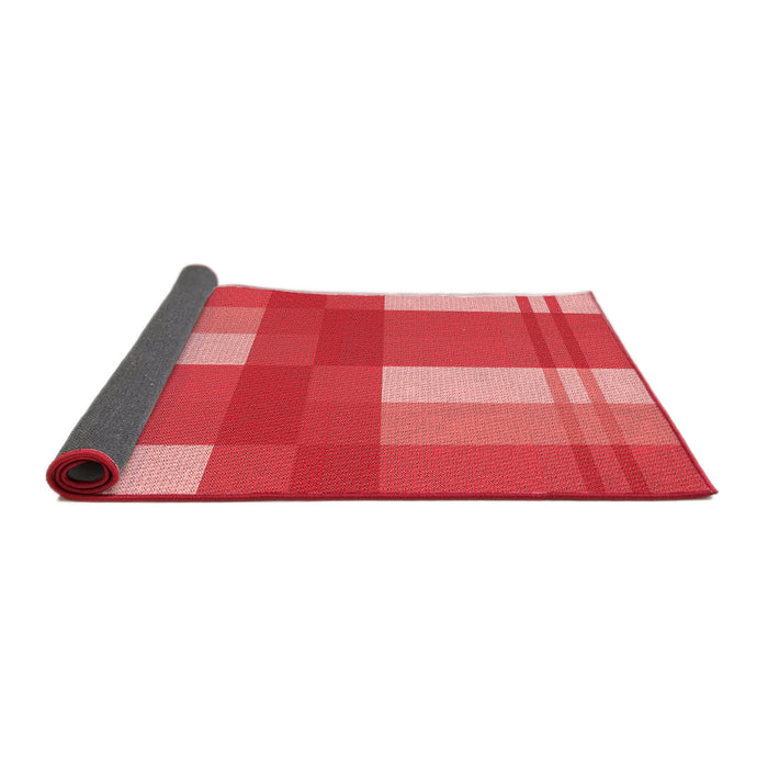 Thickness of Patterned Red Rug, pat1481rd