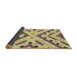 Thickness of Patterned Brown Rug, pat1483brn