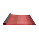 Thickness of Patterned Red Rug, pat149rd