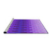 Sideview of Machine Washable Transitional Purple Rug, wshpat1491pur