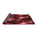 Thickness of Patterned Red Rug, pat15rd