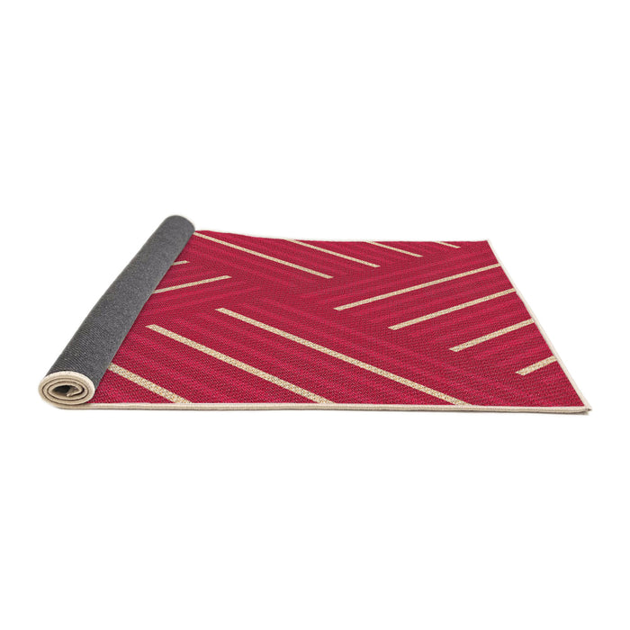 Thickness of Patterned Red Rug, pat1502org