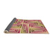 Thickness of Patterned Red Rug, pat1504org