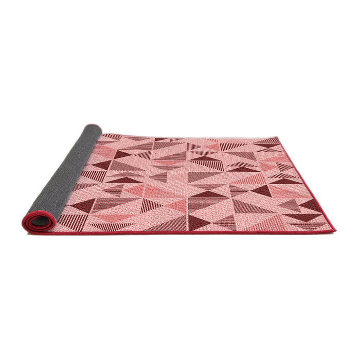 Thickness of Patterned Red Rug, pat1505rd