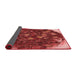 Thickness of Patterned Red Rug, pat1515rd