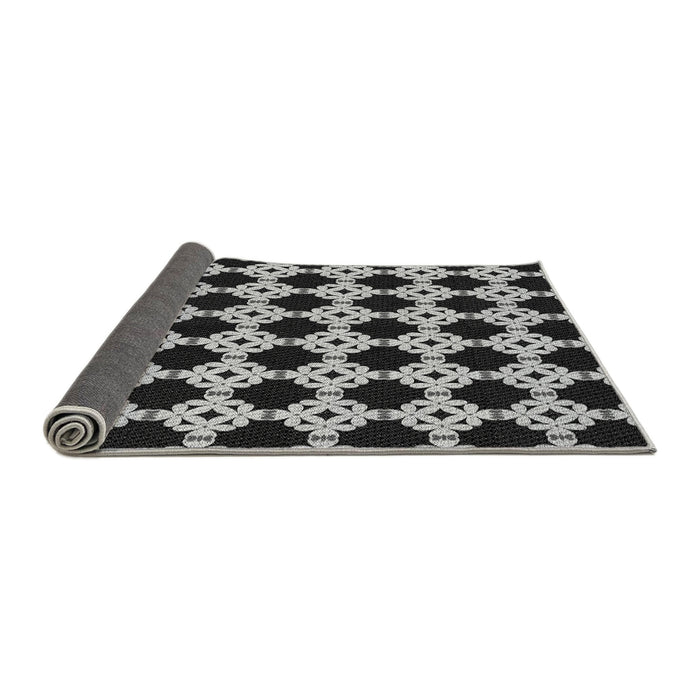 Thickness of Patterned Cloud Gray Rug, pat1516gry