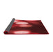 Thickness of Patterned Red Rug, pat152rd
