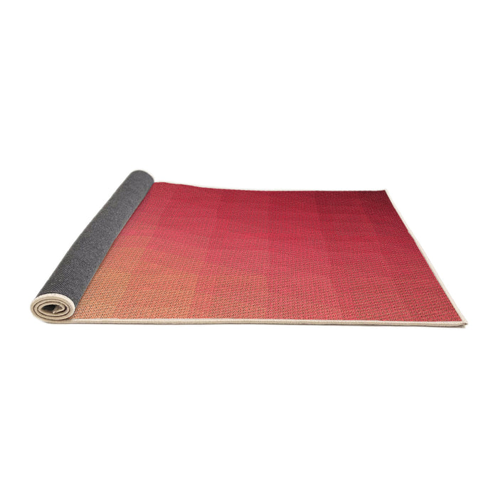 Thickness of Patterned Red Rug, pat1530org