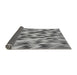 Thickness of Patterned Cloud Gray Rug, pat1533gry