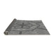 Thickness of Patterned Ash Gray Rug, pat1535gry