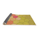 Thickness of Patterned Orange Rug, pat1536org