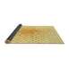 Thickness of Patterned Sun Yellow Rug, pat1537yw