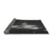 Thickness of Patterned Ash Gray Rug, pat154gry