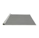 Sideview of Machine Washable Transitional Gray Rug, wshpat1541gry