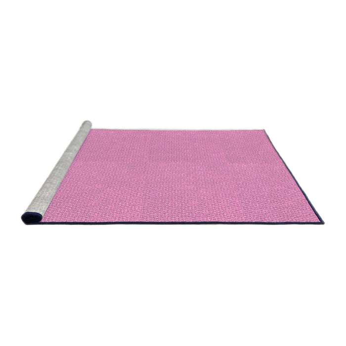 Sideview of Machine Washable Transitional Violet Purple Rug, wshpat1541pur