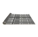 Thickness of Patterned Smokey Gray Rug, pat1553gry