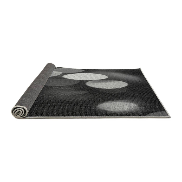 Thickness of Patterned Platinum Gray Rug, pat156gry