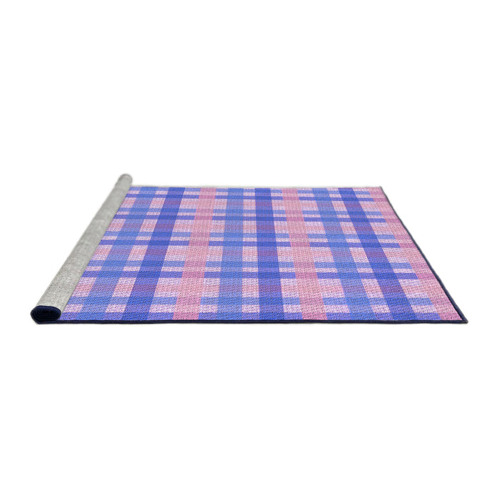 Sideview of Machine Washable Transitional Purple Rug, wshpat1560pur