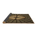 Thickness of Patterned Copper Brown Rug, pat1562brn