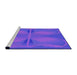 Sideview of Machine Washable Transitional Purple Rug, wshpat1569pur