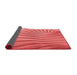 Thickness of Patterned Red Rug, pat1576rd