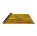 Thickness of Patterned Deep Yellow Rug, pat1576yw