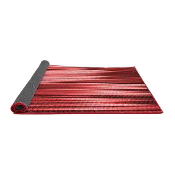 Thickness of Patterned Red Rug, pat1579rd