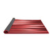 Thickness of Patterned Red Rug, pat1579rd