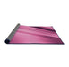 Thickness of Patterned Pink Rug, pat1580pur