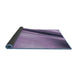 Thickness of Patterned Bright Lilac Purple Rug, pat1581blu
