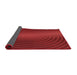 Thickness of Patterned Red Rug, pat1593rd